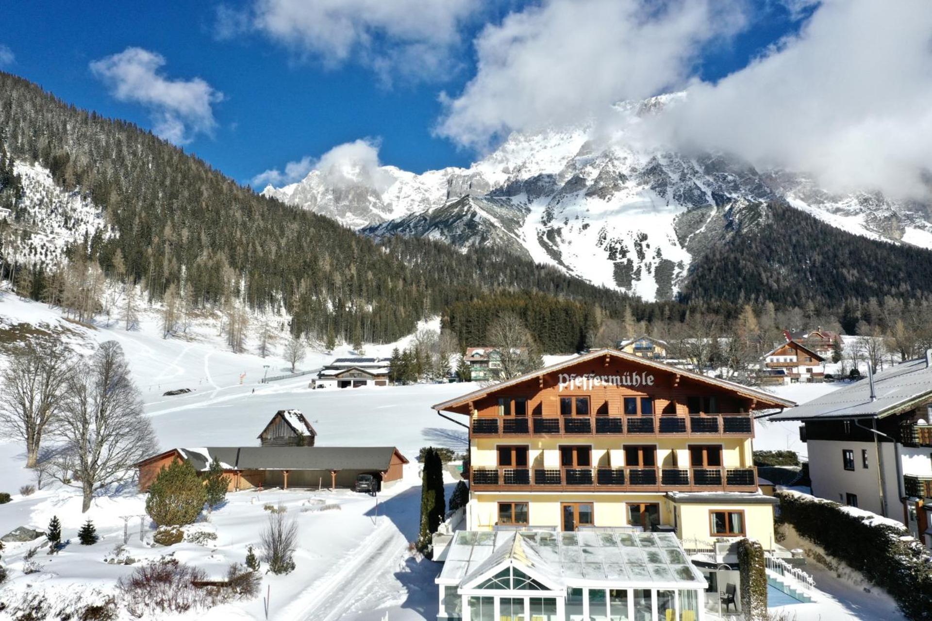 Aparthotel Pfeffermuehle Ramsau am Dachstein Kültér fotó